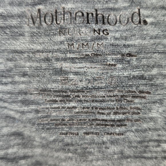 Motherhood Maternity: Nursing Mini Dress, Flutter Sleeves w/bilat hidden zippers - Picture 11 of 13